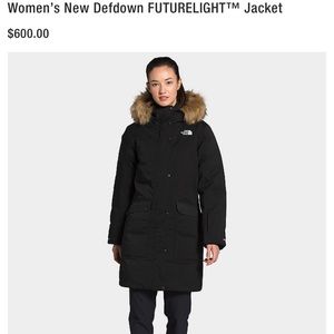 The Northface future light defdown parka